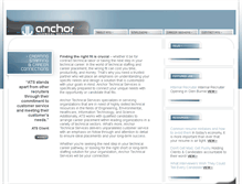 Tablet Screenshot of anchortechnical.com